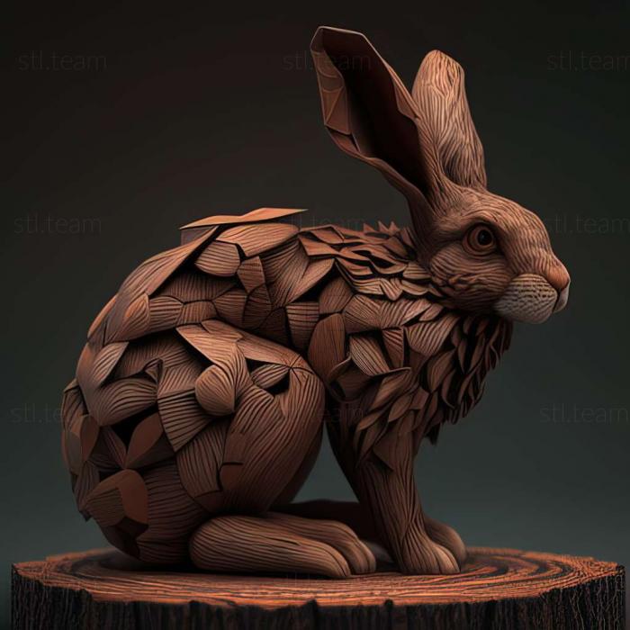 3D model Lepus starcki (STL)